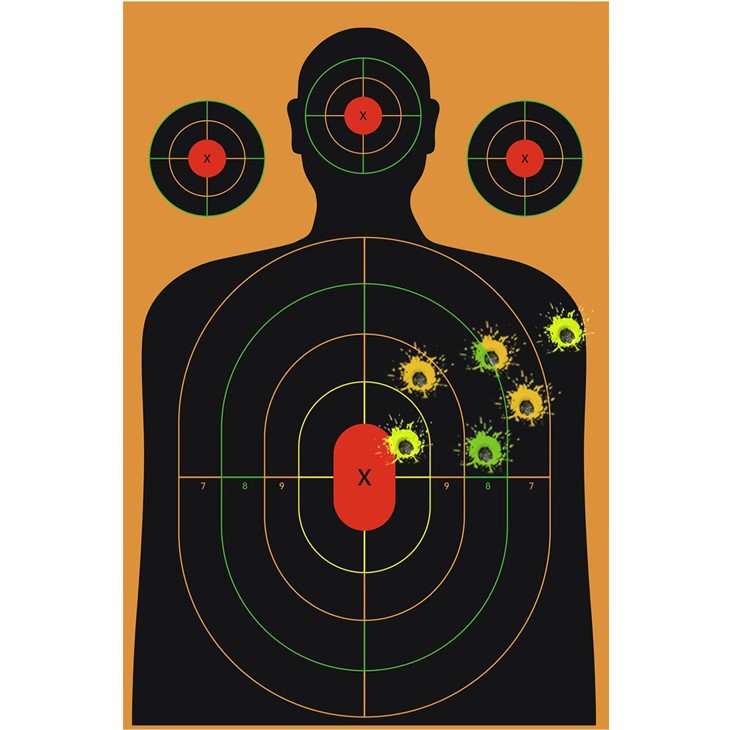 ملصق هدف الرماية