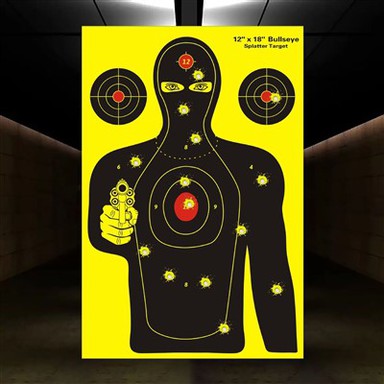 دقة التصويب على ورقة الهدف